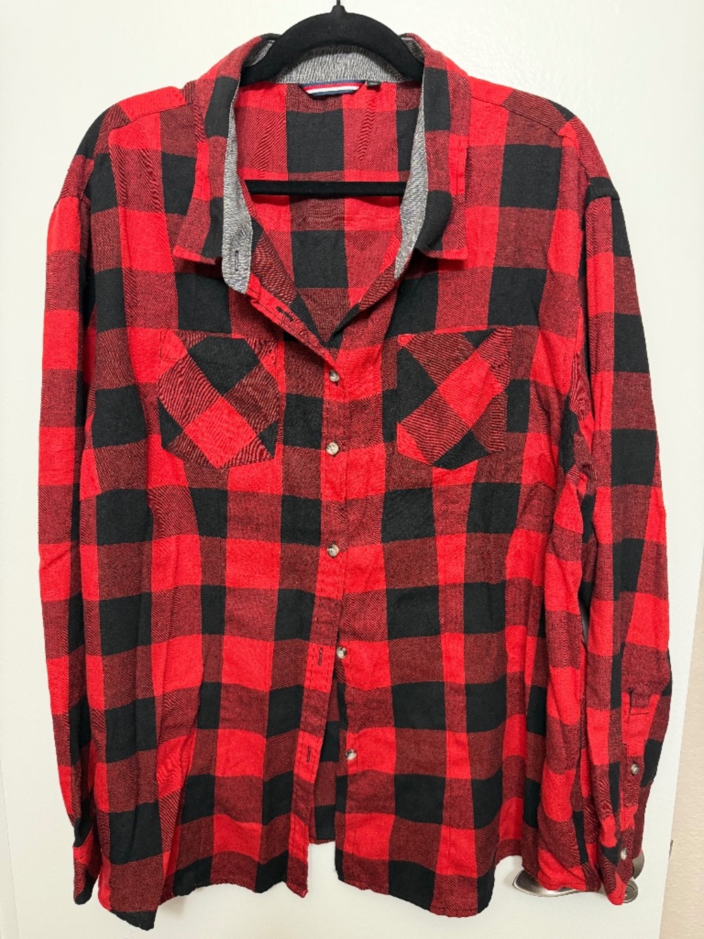 MARZXIN plaid flannel shirt - Size XL